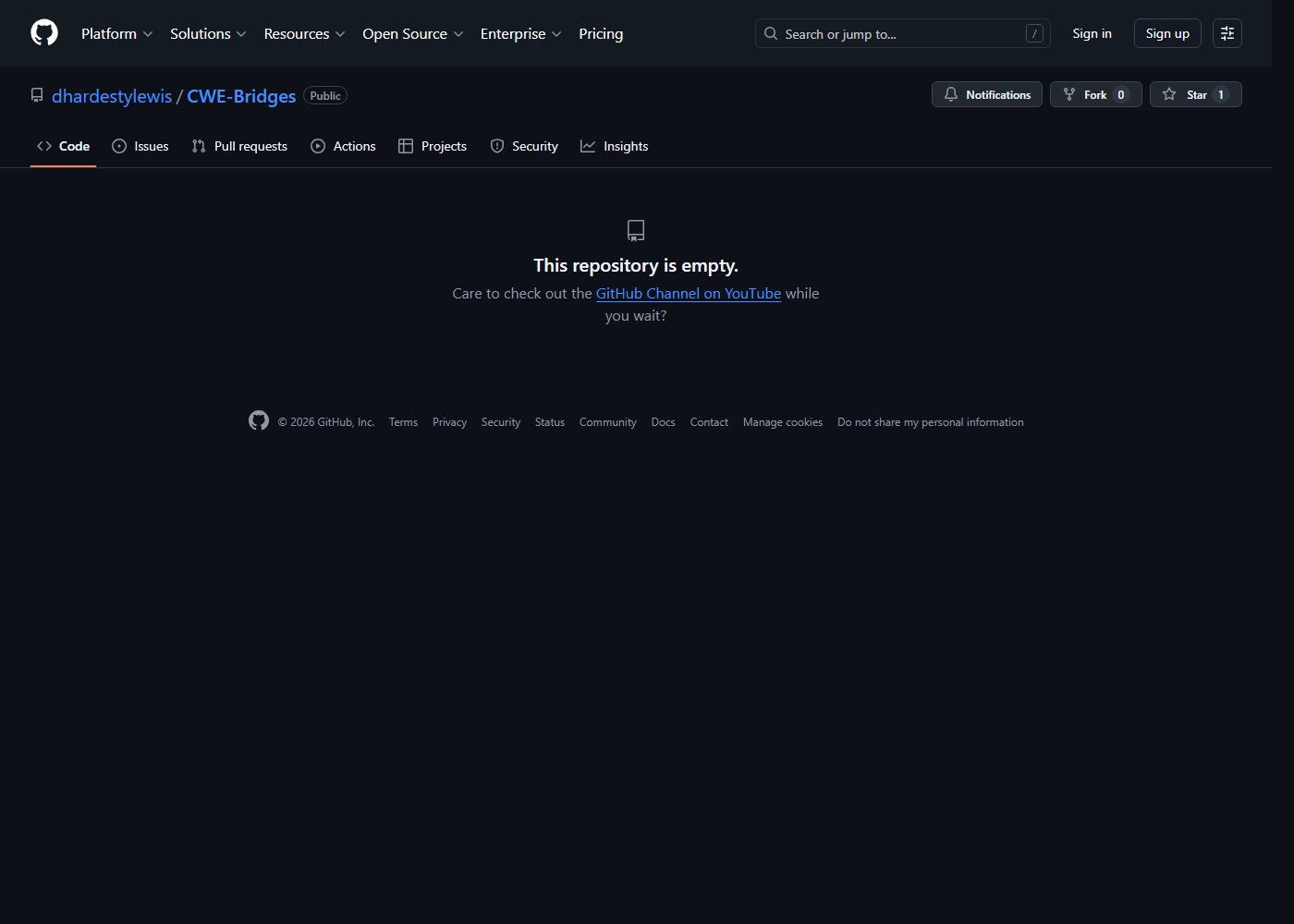 CWE-Bridges repository screenshot