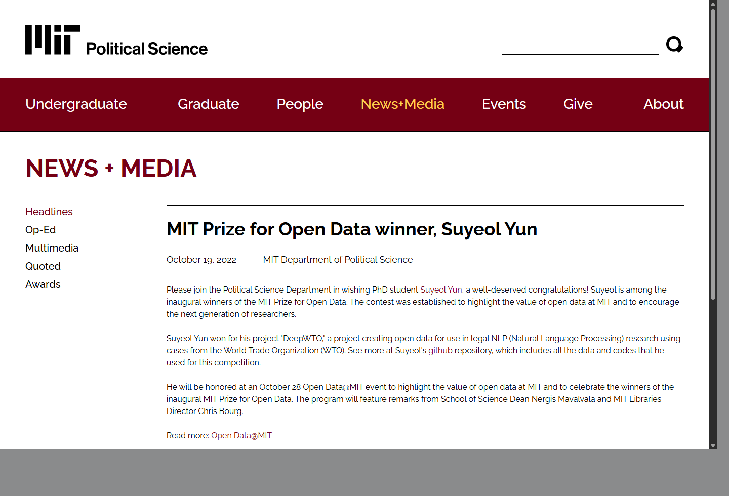 MIT article about DeepWTO